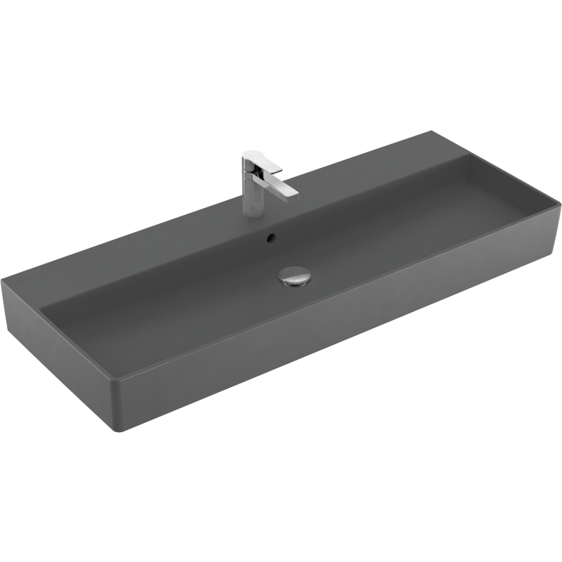 Villeroy & Boch Memento 2.0 håndvask, 120x47 cm, mat grå