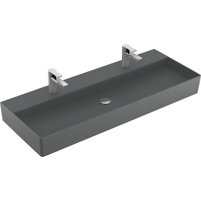 Villeroy & Boch Memento 2.0 håndvask, 120x47 cm, mat grå