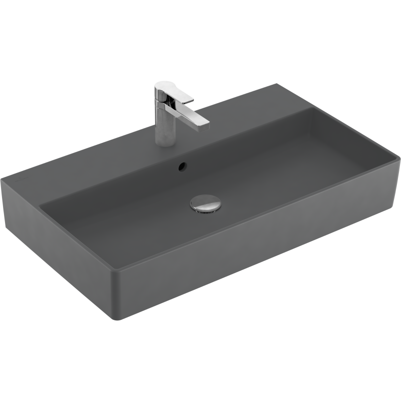 Villeroy & Boch Memento 2.0 håndvask, 80x47 cm, mat grå