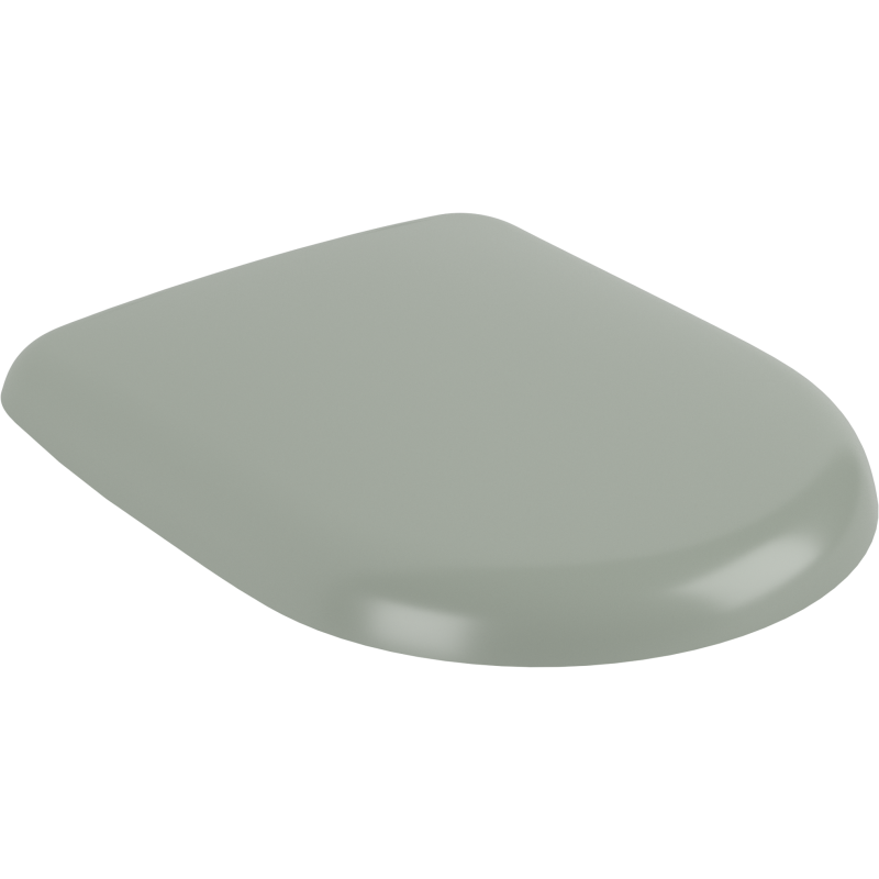 Villeroy & Boch Antao toiletbræt, soft close, aftagelig, mat grøn