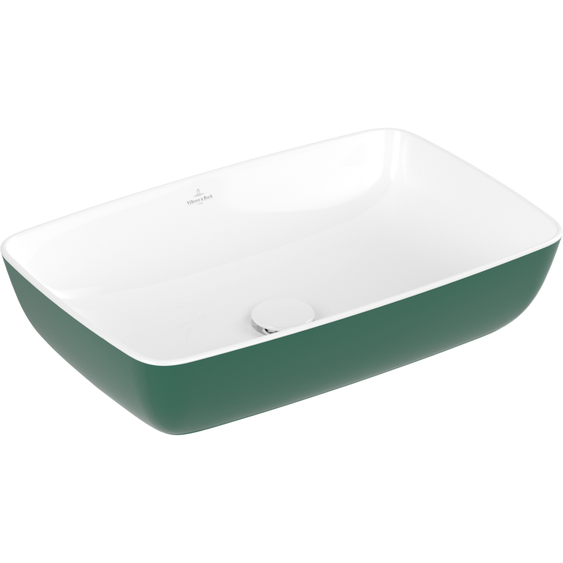 Villeroy & Boch Artis tvättställ, 58x38,5 cm, mörkgrön
