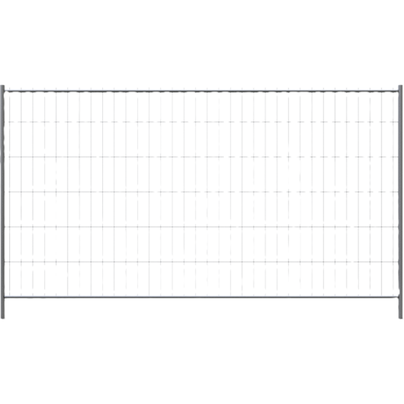 Schake byggepladshegn 3,5 x 2 meter, galvaniseret