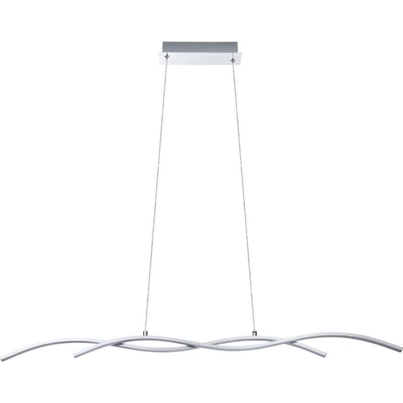 EGLO LASANA 2 langbordspendel LED 2x12W, krom