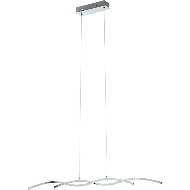 EGLO LASANA 2 langbordspendel LED 2x9W, krom