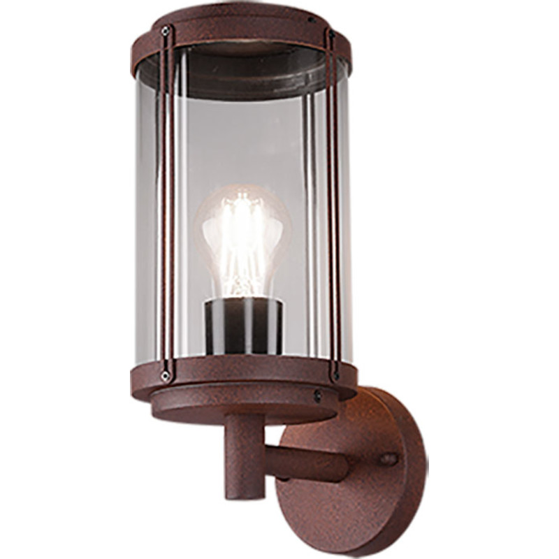 Trio Lighting Tanaro vägglampa utomhus, rost
