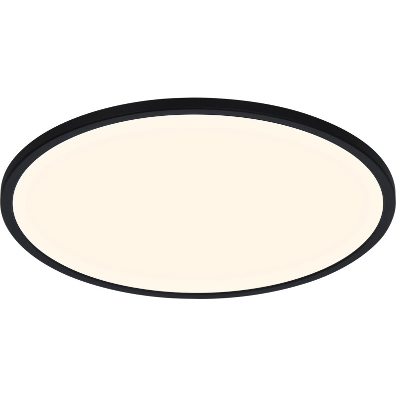 Nordlux Oja Bath plafond, 3-stegs-d&auml;mpning, svart, &Oslash;42 cm