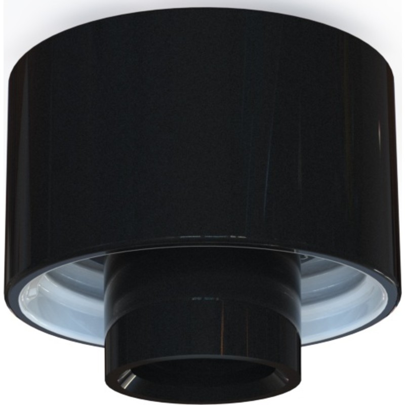 Ifö Electric lampebase, 84,5 mm, sort