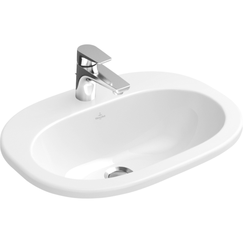 Villeroy & Boch O.Novo håndvask, 56x40,5 cm, hvid