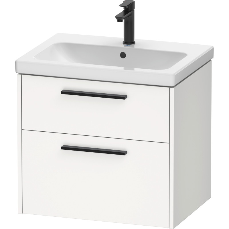 Duravit D-Code møbelpakke, 65x48 cm, mat hvid