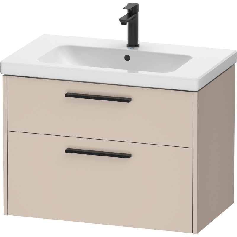 Duravit D-Code møbelpakke, 80x48 cm, mat beige
