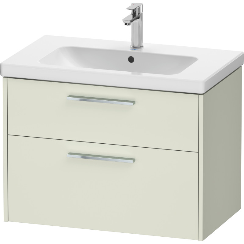 Duravit D-Code møbelpakke, 80x48 cm, mat lysegrøn