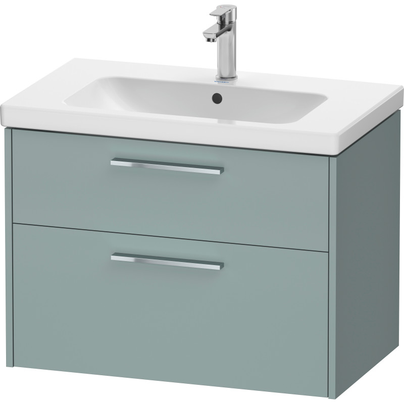 Duravit D-Code møbelpakke, 80x48 cm, mat grøn
