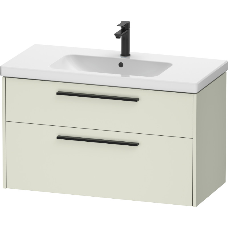 Duravit D-Code möbelpaket, 100x48 cm, matt ljusgrön