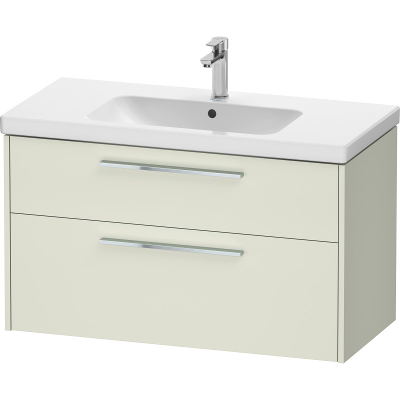 Duravit D-Code möbelpaket, 100x48 cm, matt ljusgrön