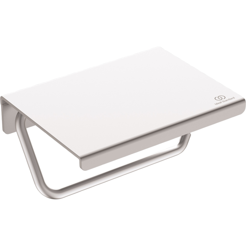 Ideal Standard Alu+ toiletrulleholder, mat sølv