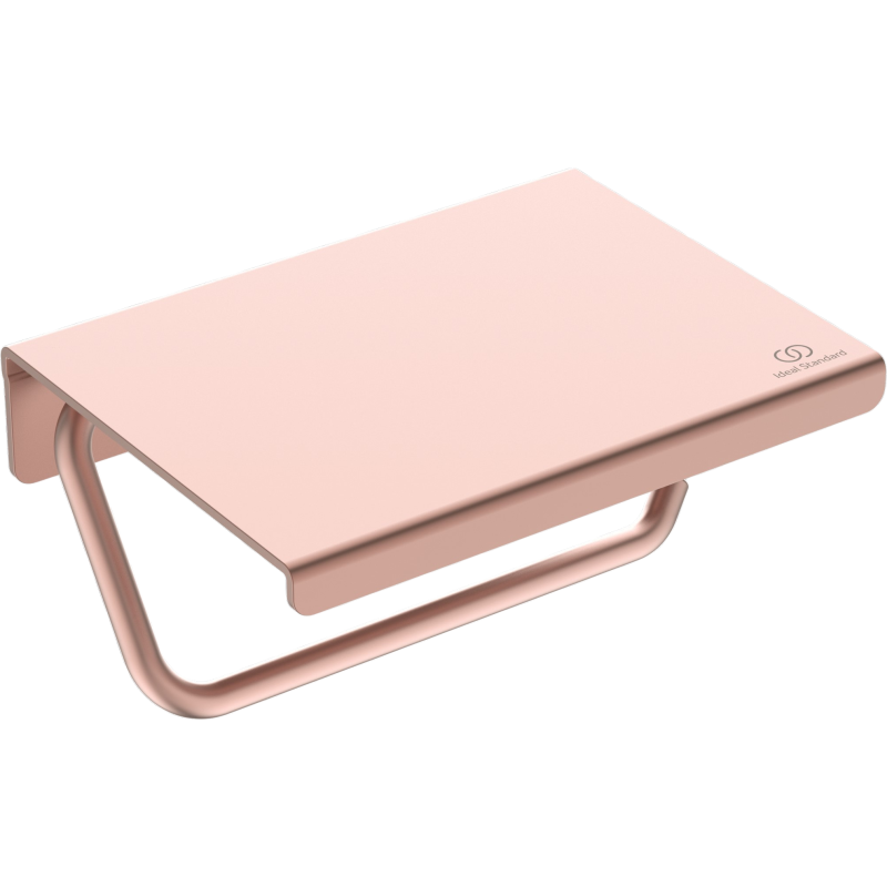 Ideal Standard Alu+ toiletrulleholder, mat rosaguld