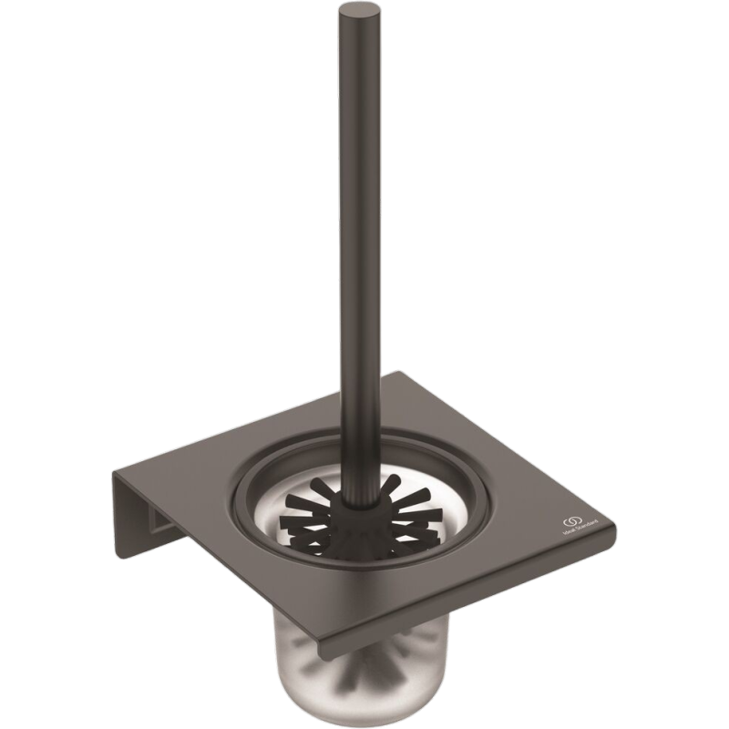 Ideal Standard Alu+ toalettborste, matt svart