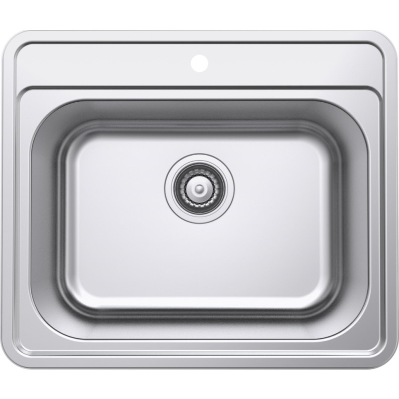 Lavabo LA 480 diskb&auml;nk, 56x48 cm, st&aring;l