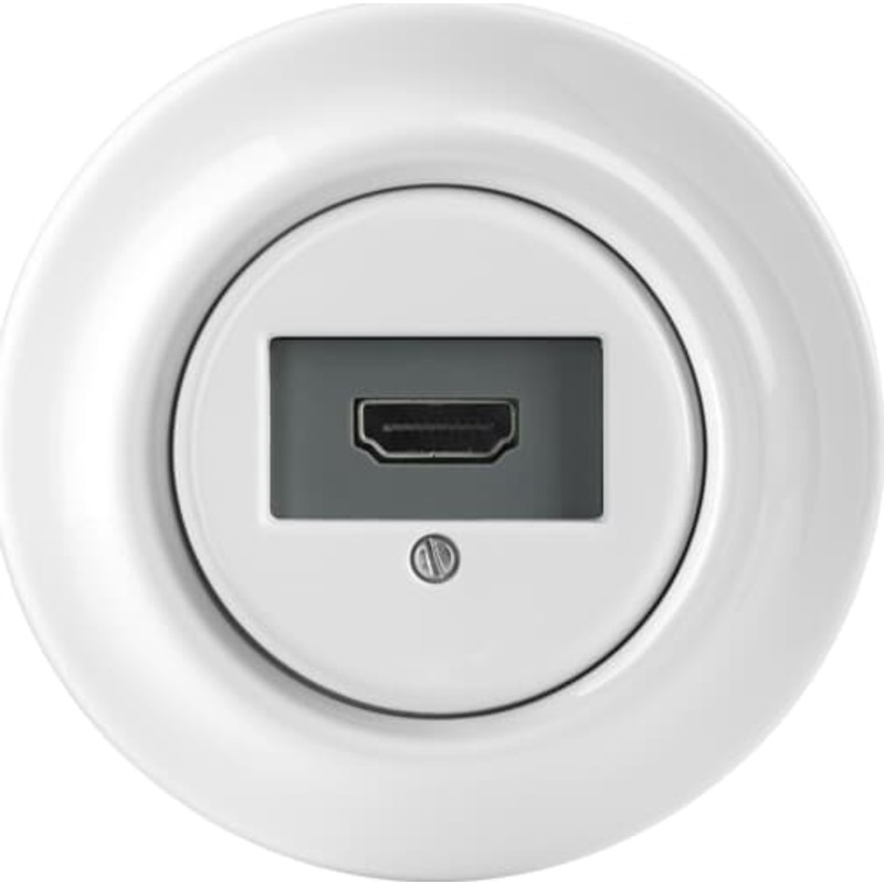 ABB Decento HDMI udtag, hvid