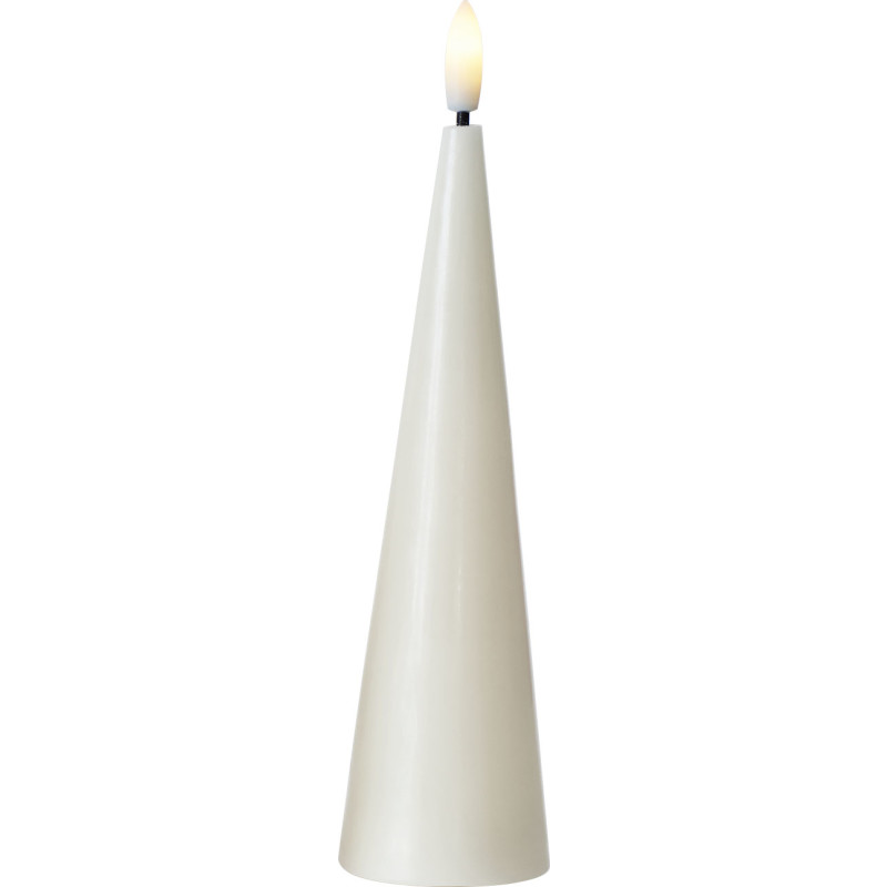 Sirius - Sille Kegle, Ø4,8xH17 cm Hvid