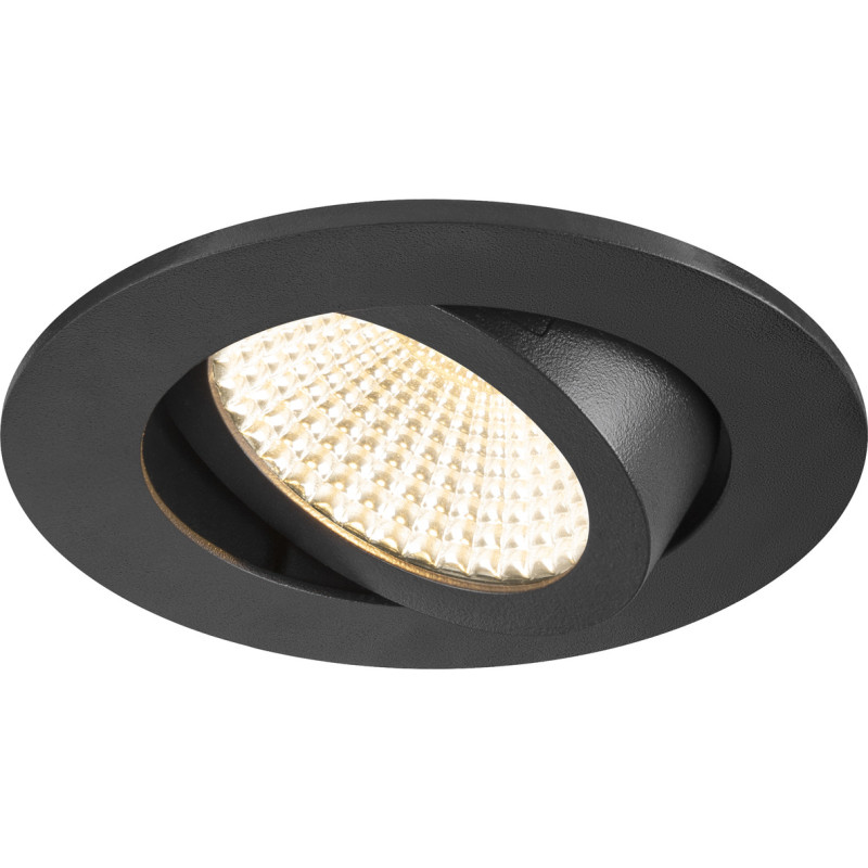 NYHET TRIA 68 Downlight svart 11W 70-700lm 1800-3000K rund 60&deg; IP20
