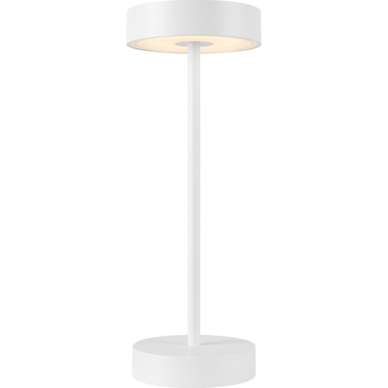 SLV Vinolina uppladdningsbar bordslampa, vit