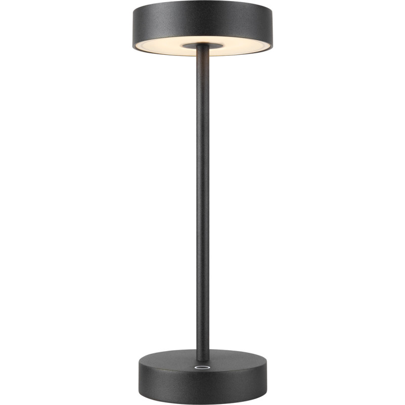 SLV Vinolina uppladdningsbar bordslampa, svart