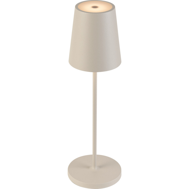 SLV Vinolina Two uppladdningsbar bordslampa, beige
