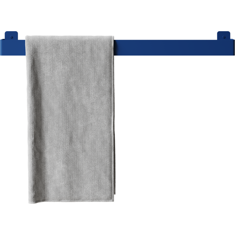 Nichba handduksstång, 60 cm, blå