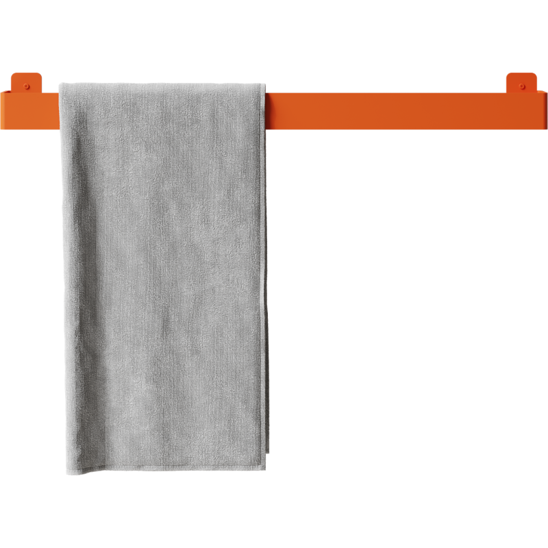 Nichba handduksstång, 60 cm, orange