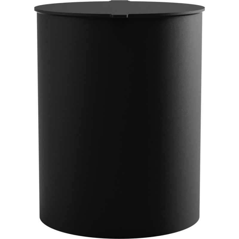 Nichba Toilet Bin toiletspand, 6 liter, sort