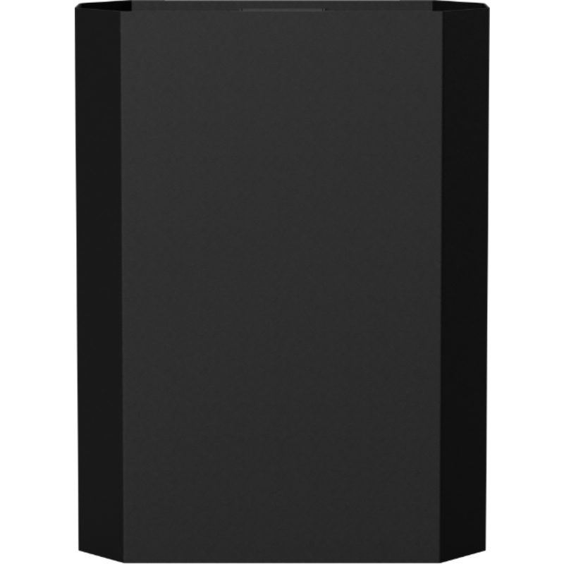 Nichba Paper Bin toiletspand, 12 liter, sort
