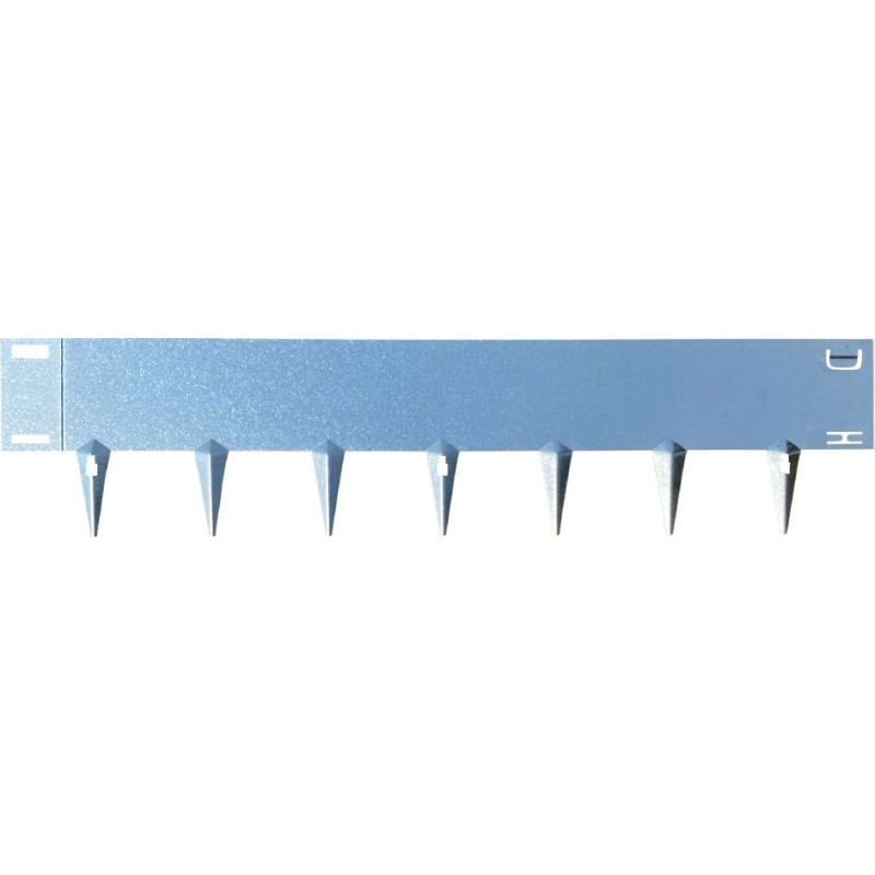 5 stk Core Edge kantskinne med spyd, stål, 1 m x 1,6 mm, 150 x 115 mm