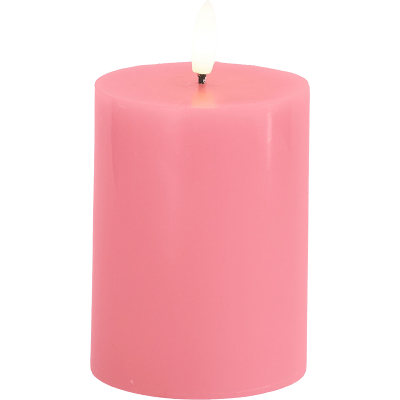 Sirius - Sille Bloklys, Ø7,5xH10 cm, Old Rose