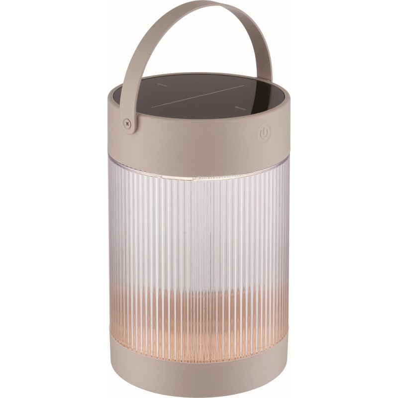 Coupar Solar Portable Bordlampe Sandfarvet - Nordlux - Terrasse - Plastik - Med én lyskilde
