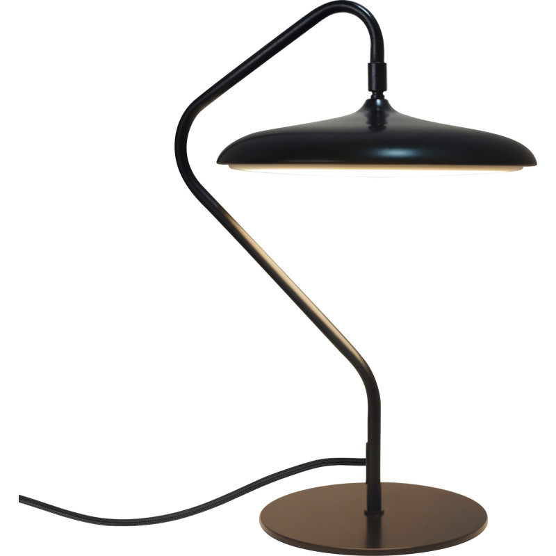 Artist bordlampe sort - DFTP DFTP by Nordlux - Stue - Skandinavisk - Metal - Med skærm