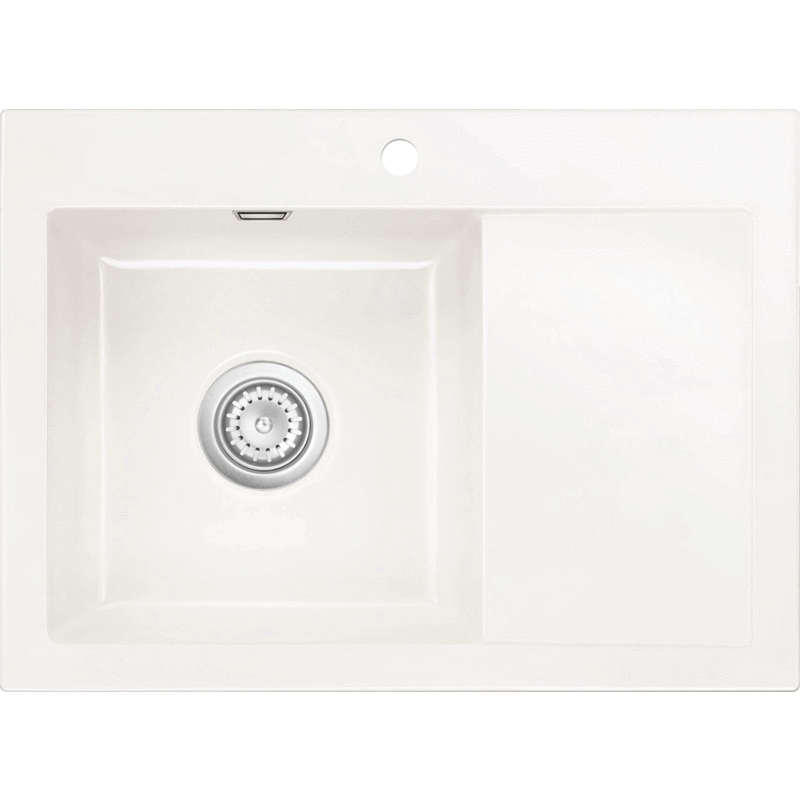 Lavabo Mera 70N køkkenvask, 70x51 cm, hvid