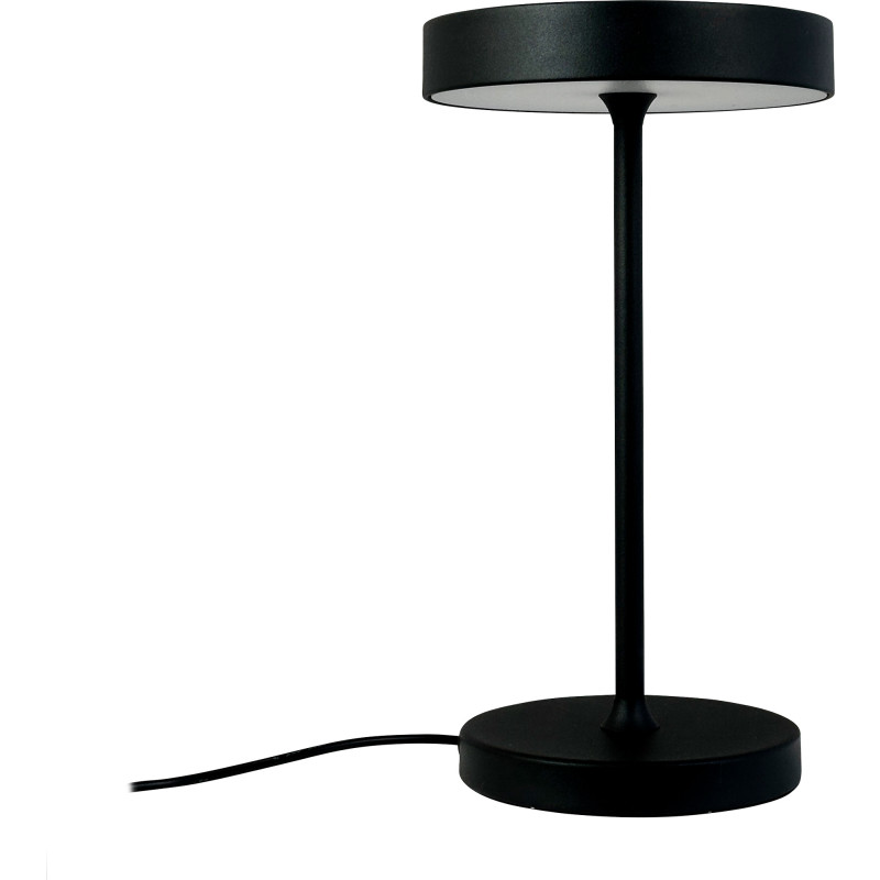 Starlight LED-bordlampe, højde 26 cm, metal - Dyberg Larsen - Stue - Design - Med skærm