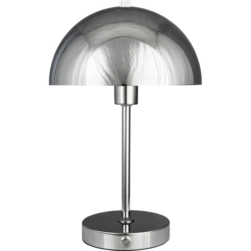 Dyberg Larsen Stockholm laddningsbar bordslampa, krom
