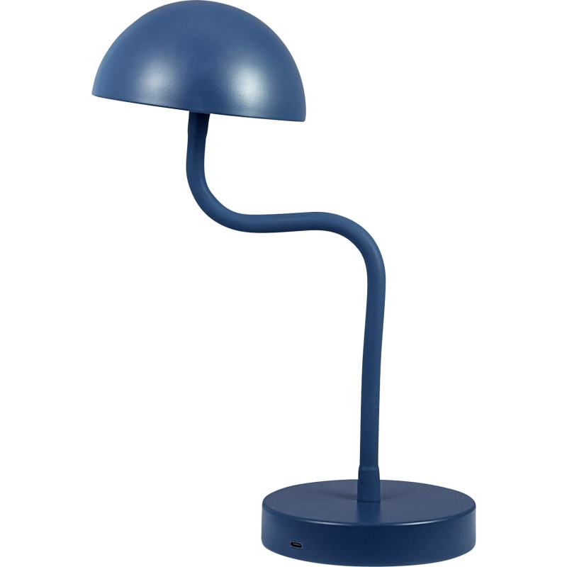 Dyberg Larsen Fonzy LED Bordlampe - 1.5W, 3 Lysniveauer - Indigo Blå