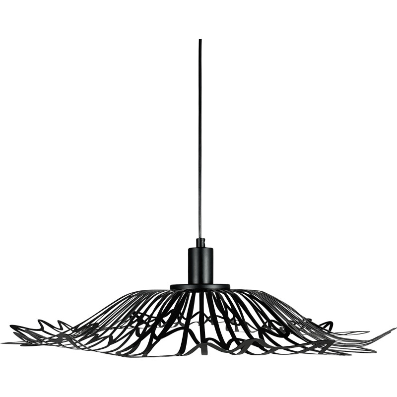 Dyberg Larsen Flora pendellampa, svart, &Oslash;60 cm