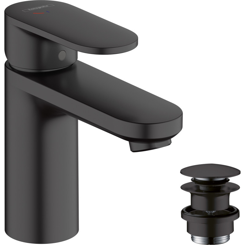 Hansgrohe Vernis Blend 1-greb hndvaskarmatur, 108mm tud, sort