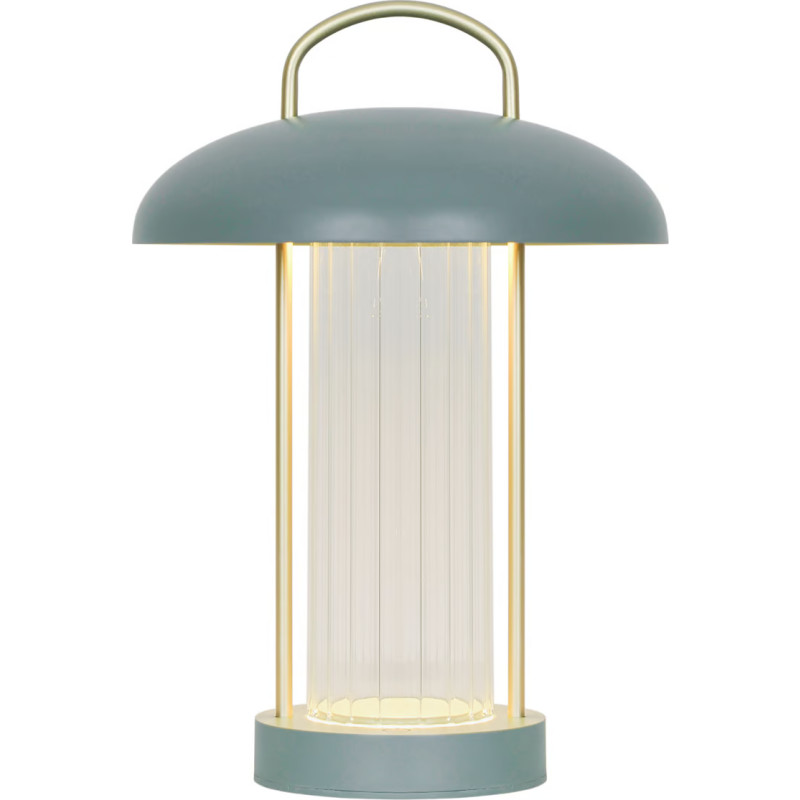 Nordlux Mirano genopladelig bordlampe, grøn