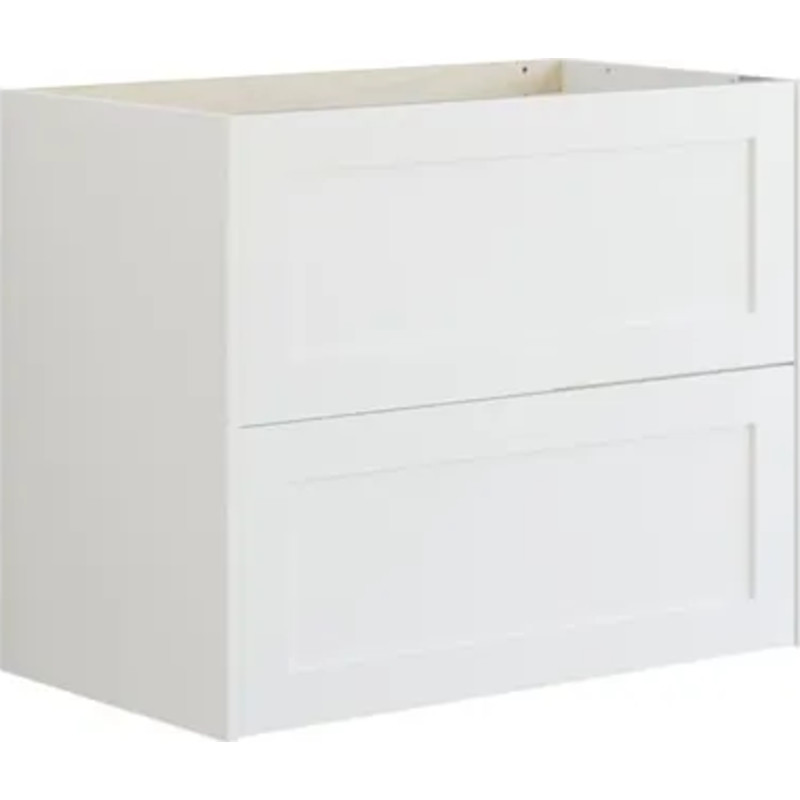 Dansani Luna underskab, 80x44 cm, mat hvid