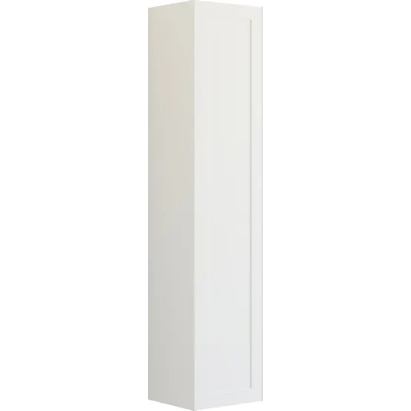 Dansani Luna højskab, 40x176 cm, venstre, mat hvid