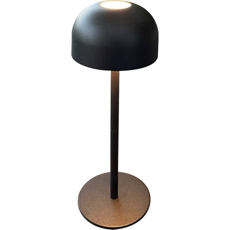 Veli Line Shine uppladningsbar bordslampa, svart