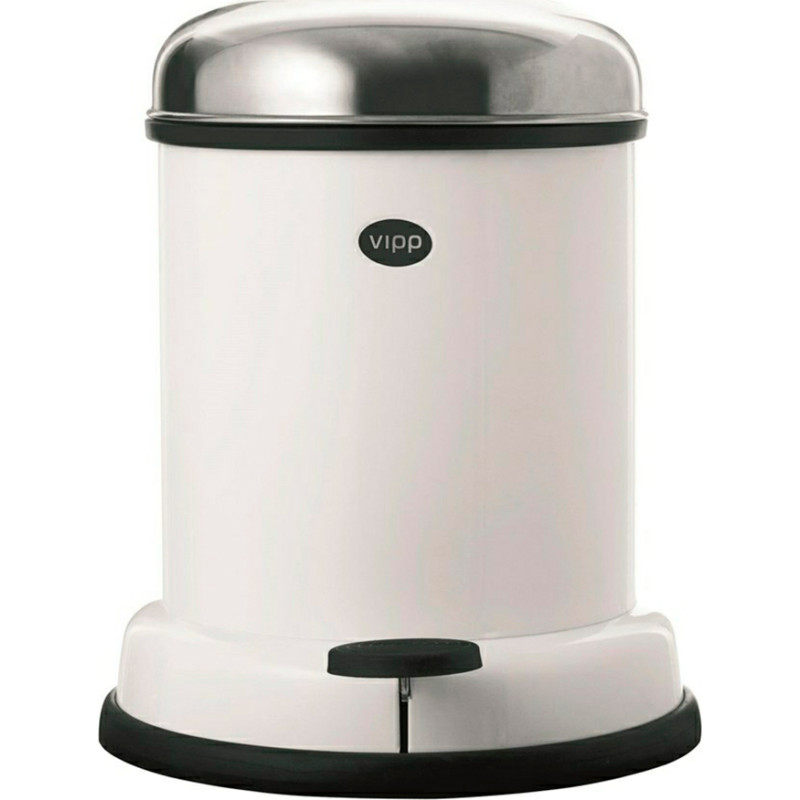 Vipp 14 toiletspand, 8 liter, pedal, hvid