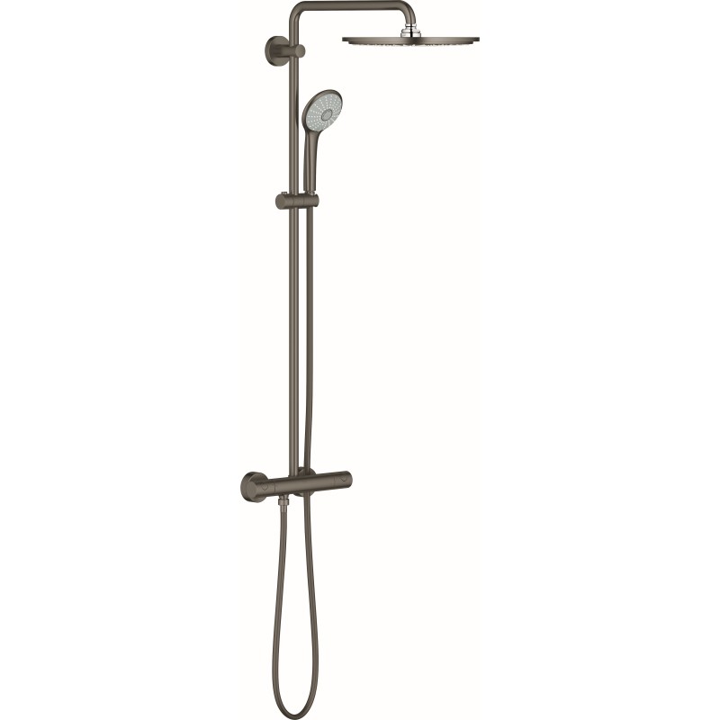 Grohe Euphoria 310 Brusesystem med termostat - Børstet Hård Grafit