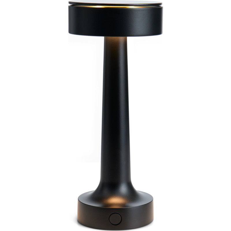 Buddy T1 Portable Bordlampe Matt Black - Antidark - Soveværelse - Aluminium