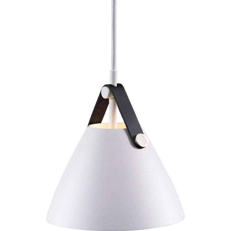 Dftp Strap pendellampa, vit, &Oslash;16 cm